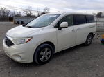 2015 Nissan Quest S Белый vin: JN8AE2KP9F9122375