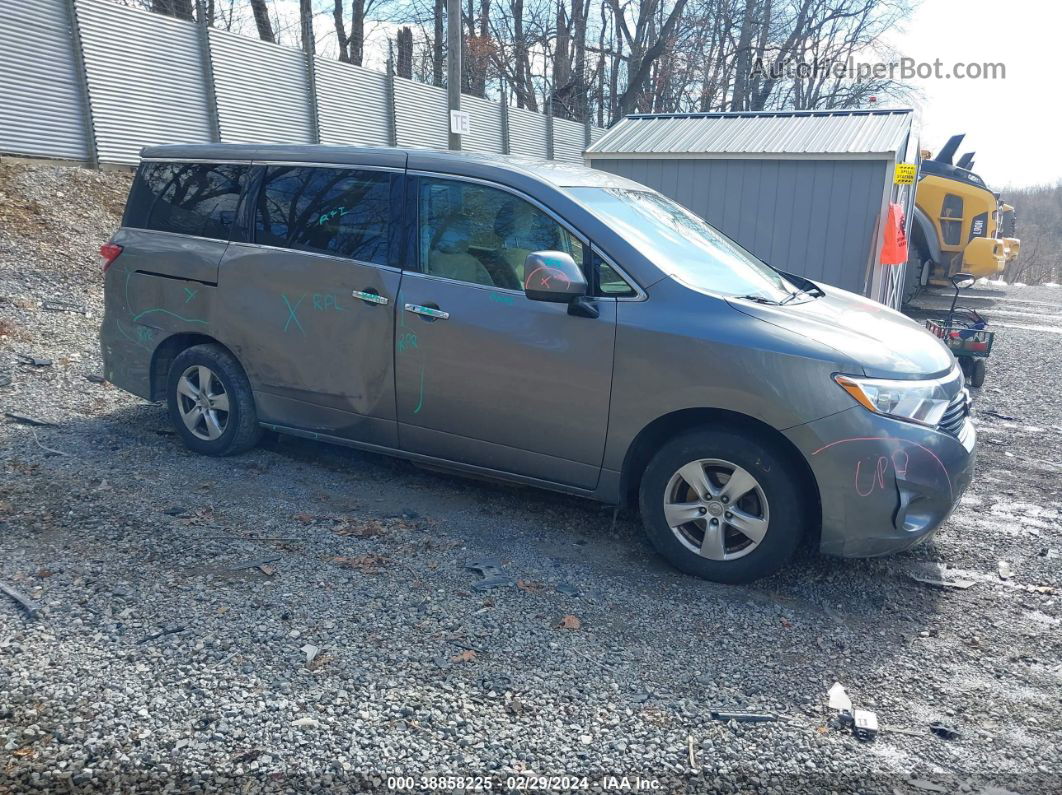 2015 Nissan Quest Platinum/s/sl/sv Silver vin: JN8AE2KP9F9122800