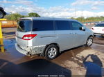 2015 Nissan Quest Sv Silver vin: JN8AE2KP9F9125647