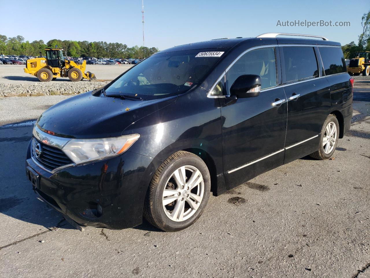 2015 Nissan Quest S Black vin: JN8AE2KP9F9133246