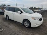 2015 Nissan Quest S White vin: JN8AE2KP9F9133831