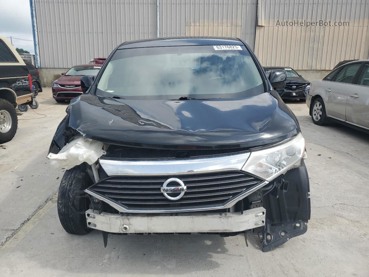 2015 Nissan Quest S Черный vin: JN8AE2KPXF9120778