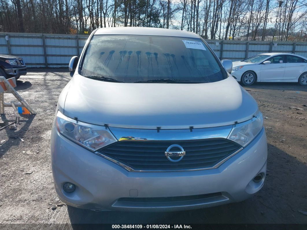 2015 Nissan Quest Sv Gray vin: JN8AE2KPXF9122532