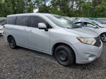 2015 Nissan Quest S Silver vin: JN8AE2KPXF9123017