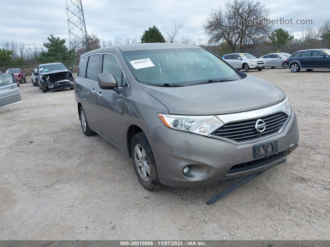 2015 Nissan Quest Platinum/s/sl/sv Brown vin: JN8AE2KPXF9124443