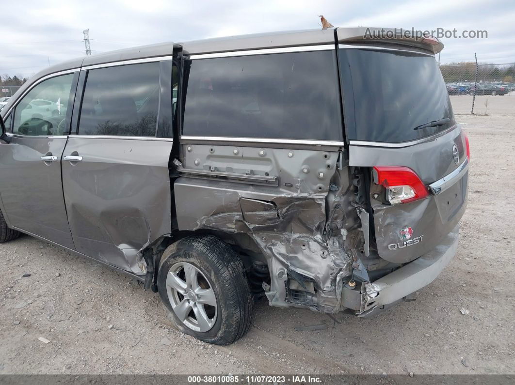 2015 Nissan Quest Platinum/s/sl/sv Brown vin: JN8AE2KPXF9124443