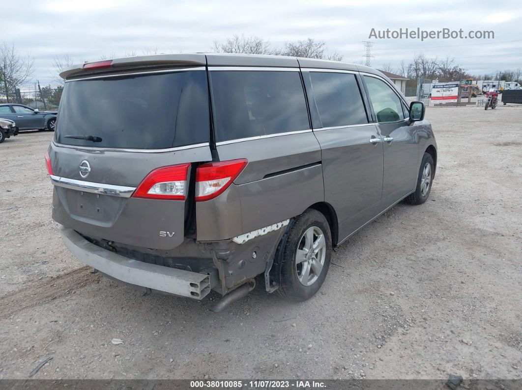 2015 Nissan Quest Platinum/s/sl/sv Brown vin: JN8AE2KPXF9124443