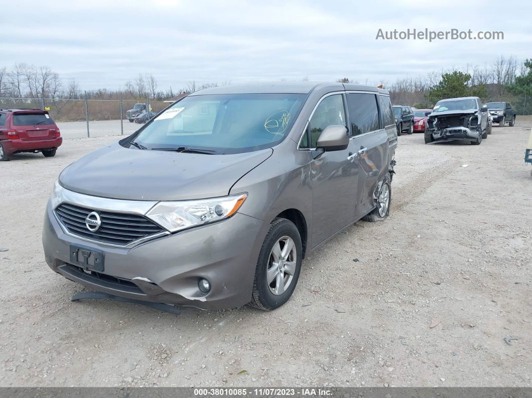 2015 Nissan Quest Platinum/s/sl/sv Brown vin: JN8AE2KPXF9124443