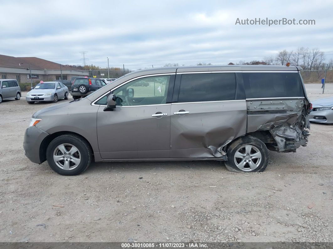 2015 Nissan Quest Platinum/s/sl/sv Brown vin: JN8AE2KPXF9124443