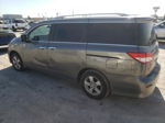 2015 Nissan Quest S Gray vin: JN8AE2KPXF9125544