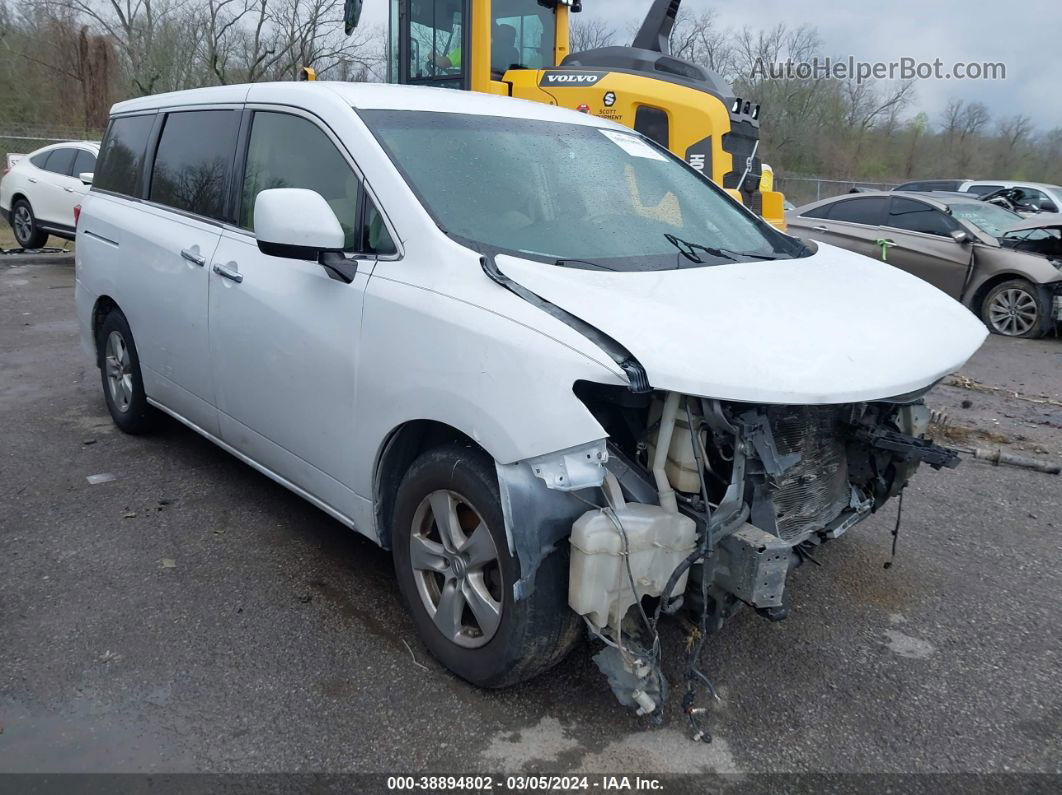 2015 Nissan Quest Platinum/s/sl/sv White vin: JN8AE2KPXF9126063