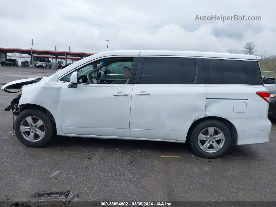 2015 Nissan Quest Platinum/s/sl/sv White vin: JN8AE2KPXF9126063