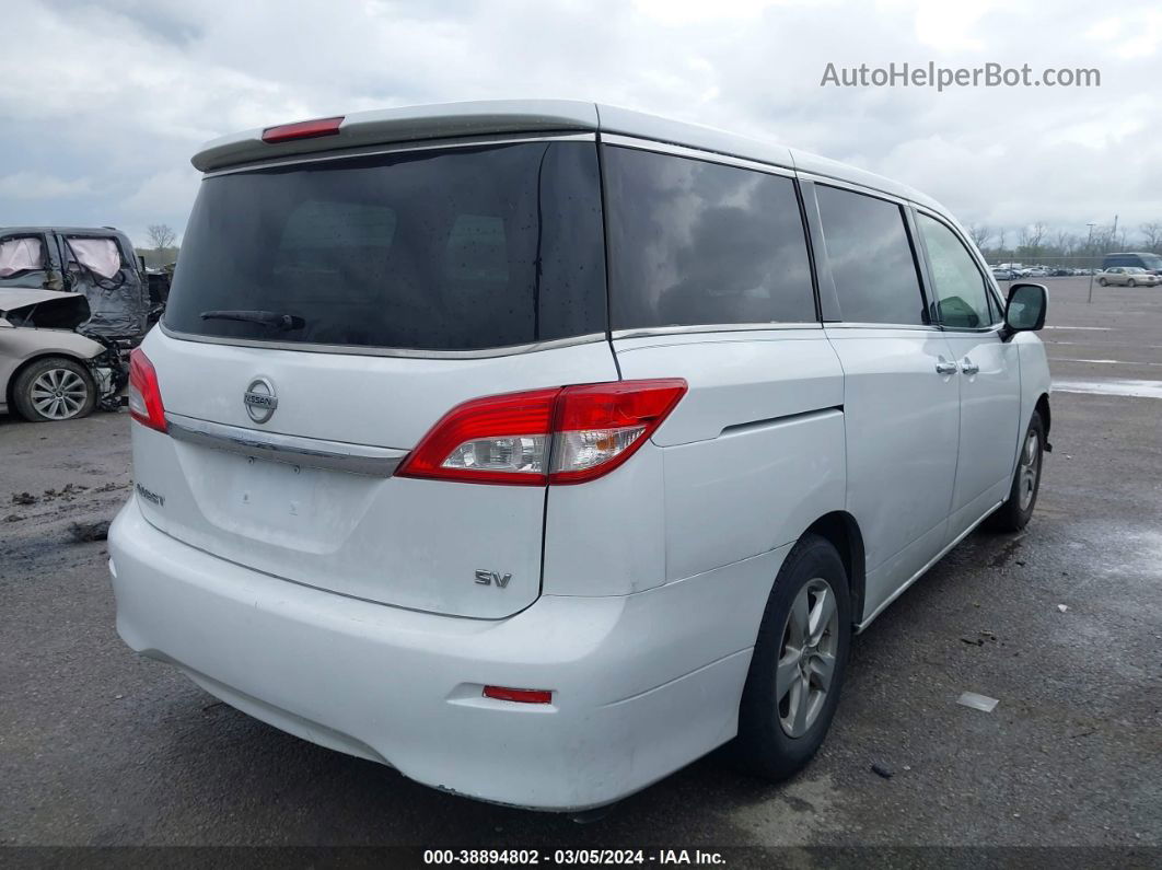 2015 Nissan Quest Platinum/s/sl/sv White vin: JN8AE2KPXF9126063