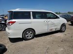 2015 Nissan Quest S Белый vin: JN8AE2KPXF9129819