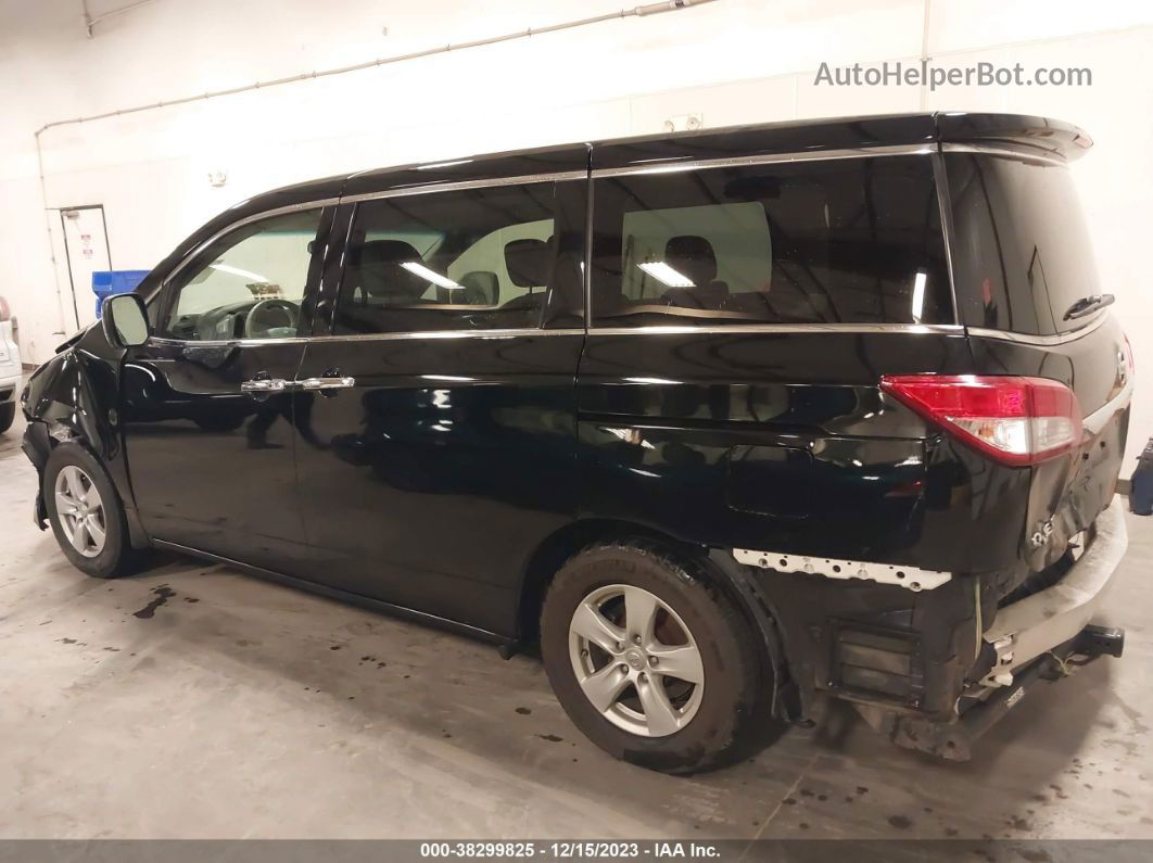 2015 Nissan Quest Sv Black vin: JN8AE2KPXF9131232