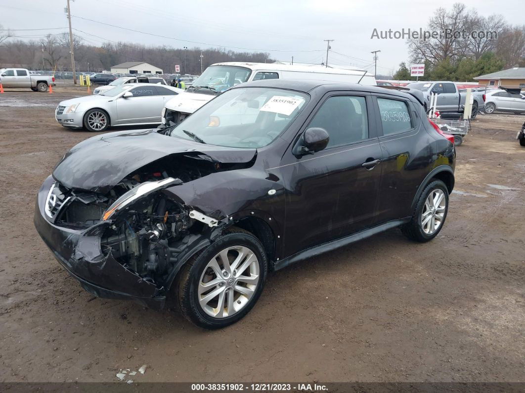 2014 Nissan Juke S Burgundy vin: JN8AF5MR0ET355642