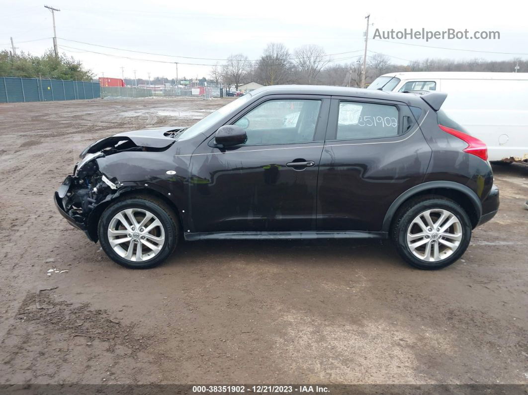 2014 Nissan Juke S Burgundy vin: JN8AF5MR0ET355642