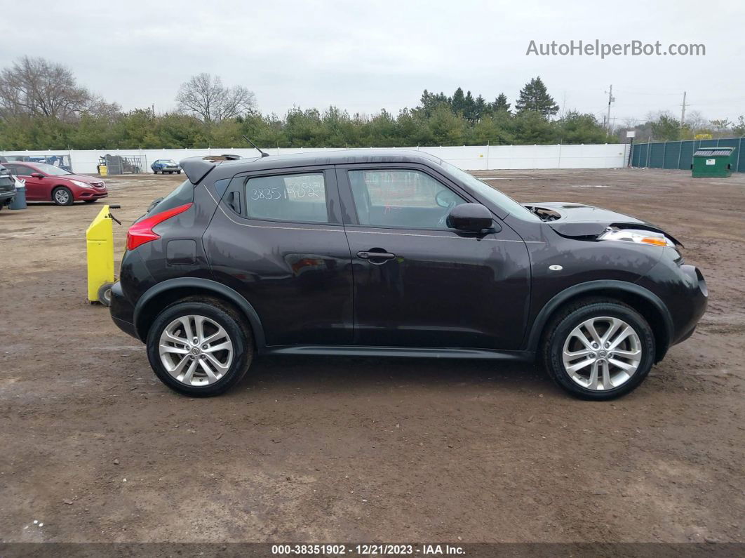 2014 Nissan Juke S Burgundy vin: JN8AF5MR0ET355642