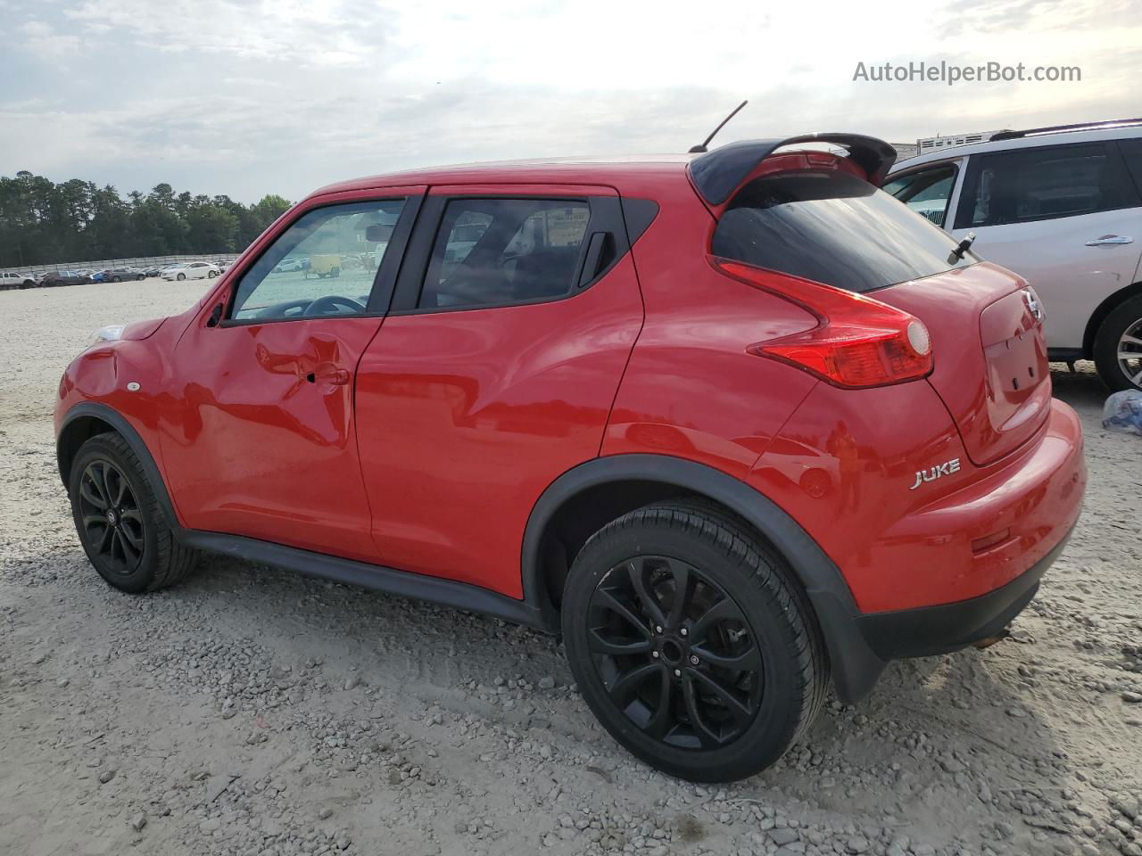 2014 Nissan Juke S Red vin: JN8AF5MR0ET360971