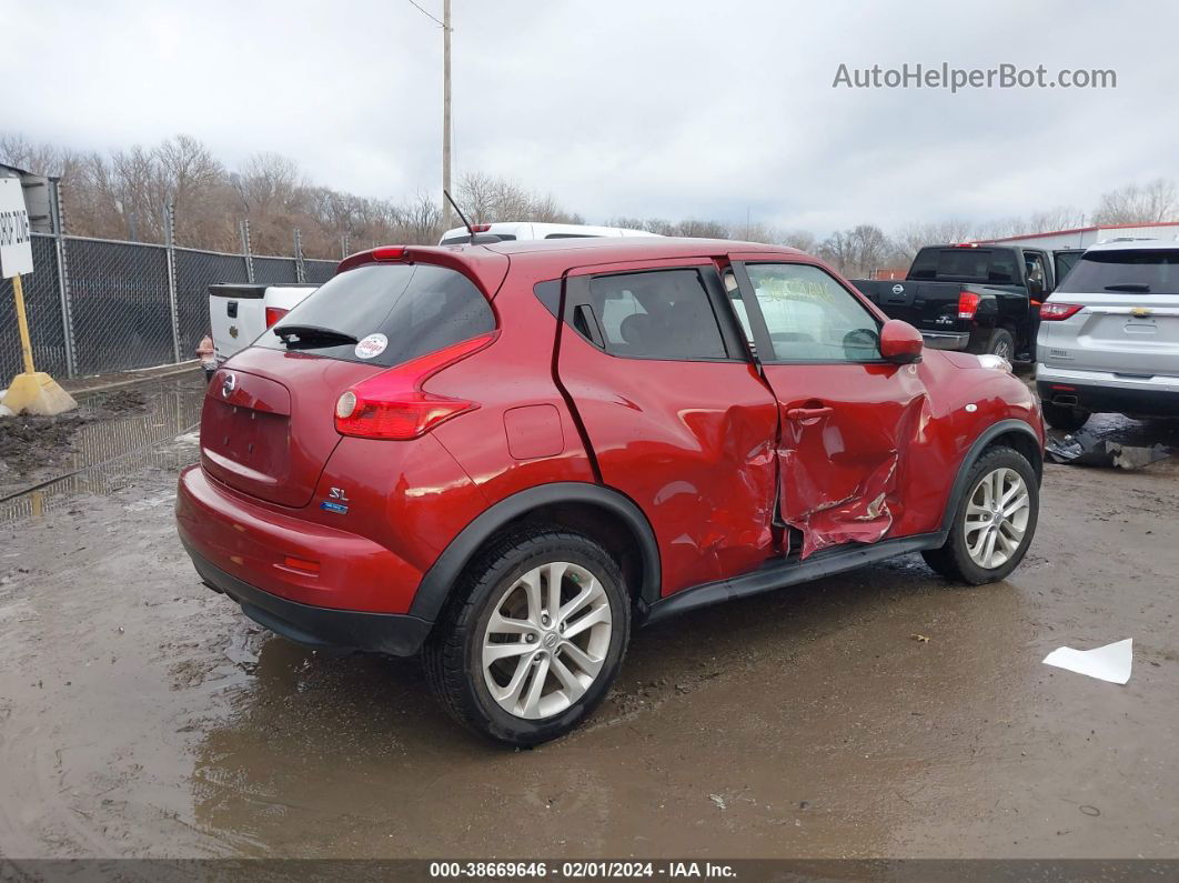 2013 Nissan Juke Sl Red vin: JN8AF5MR1DT224900