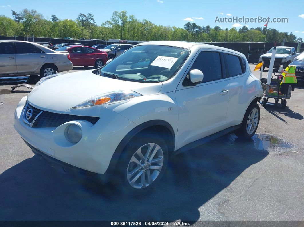 2014 Nissan Juke Sl White vin: JN8AF5MR1ET353298