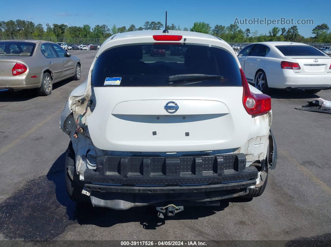 2014 Nissan Juke Sl White vin: JN8AF5MR1ET353298