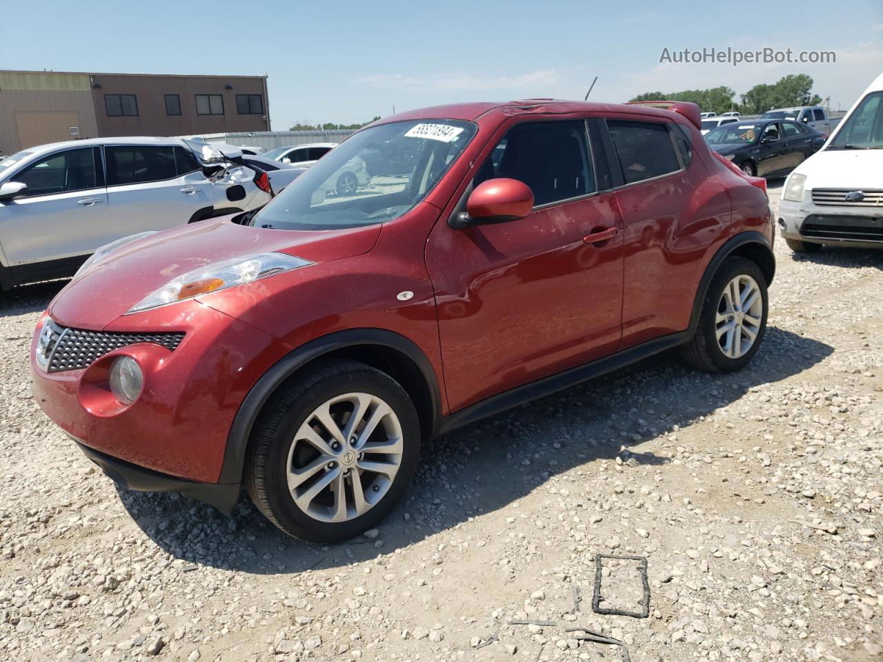 2014 Nissan Juke S Red vin: JN8AF5MR1ET358680