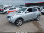 2014 Nissan Juke Sv Silver vin: JN8AF5MR1ET451697