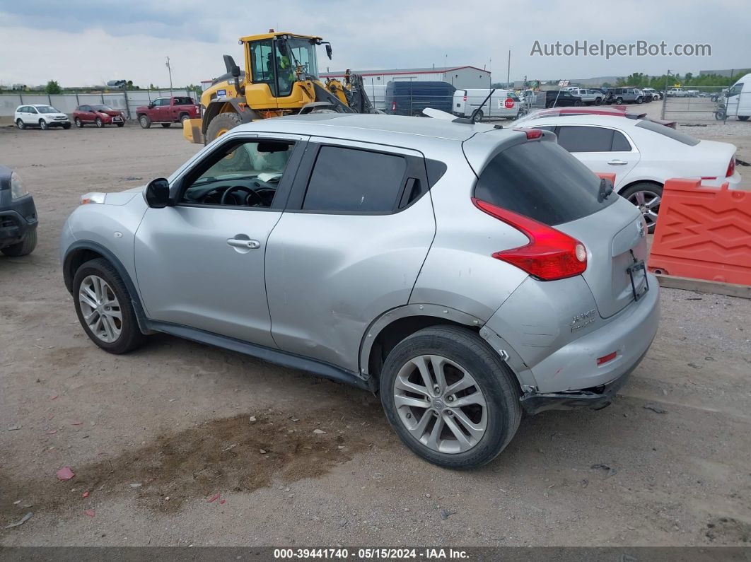 2014 Nissan Juke Sv Серебряный vin: JN8AF5MR1ET451697