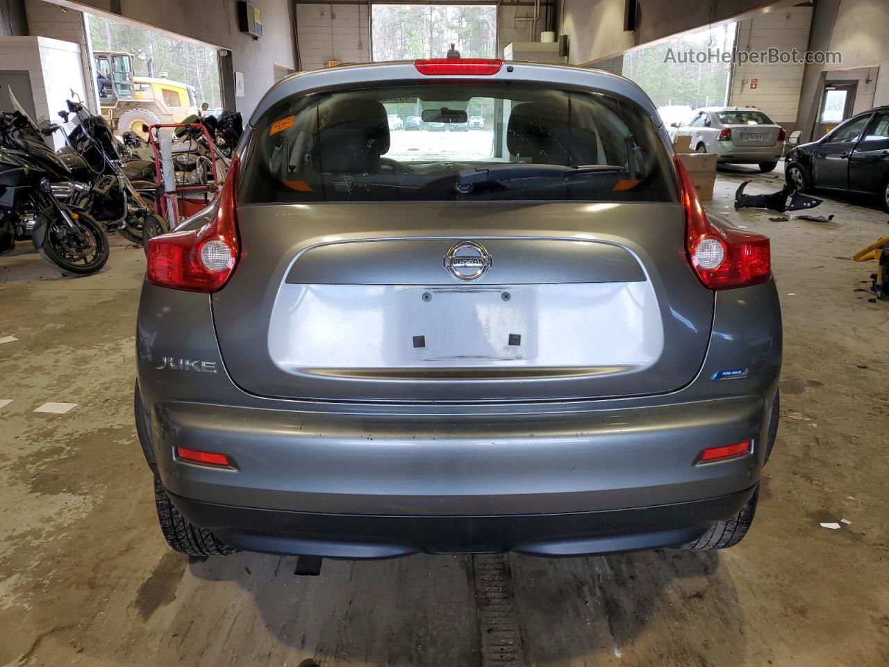 2013 Nissan Juke S Gray vin: JN8AF5MR2DT221441