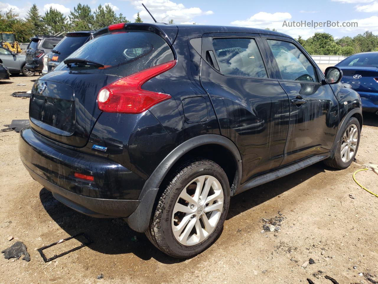 2014 Nissan Juke S Black vin: JN8AF5MR2ET454494