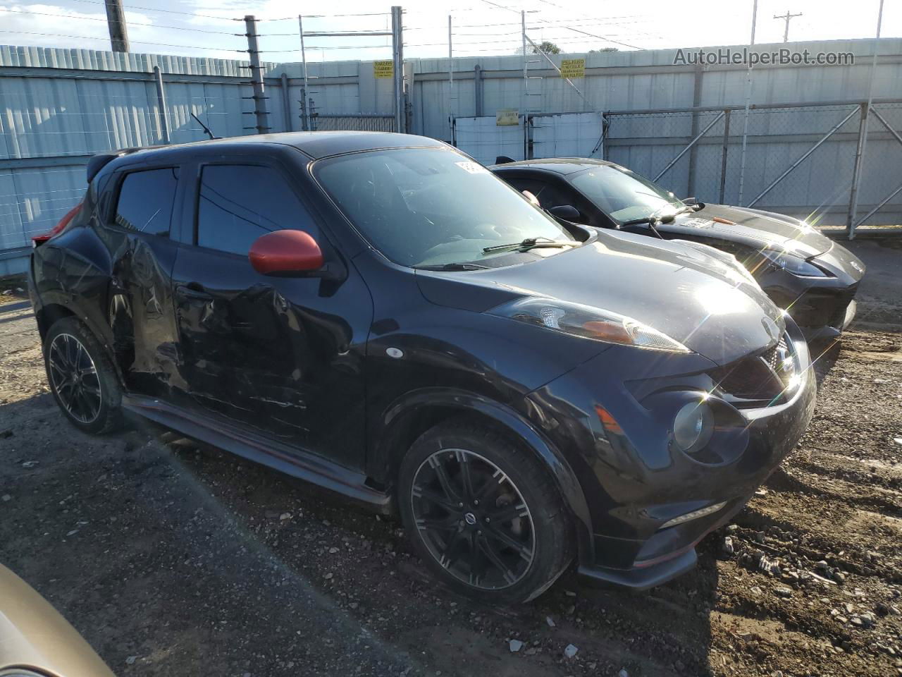 2013 Nissan Juke S Black vin: JN8AF5MR3DT226566