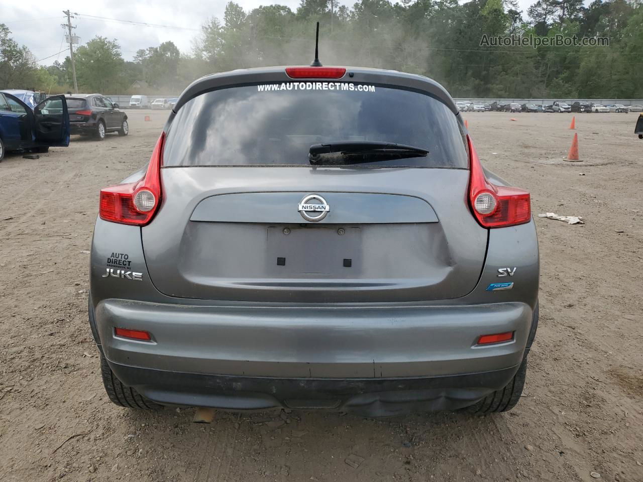 2014 Nissan Juke S Gray vin: JN8AF5MR3ET354677