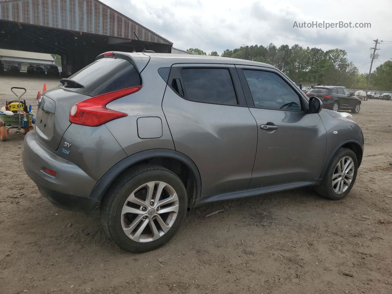 2014 Nissan Juke S Gray vin: JN8AF5MR3ET354677