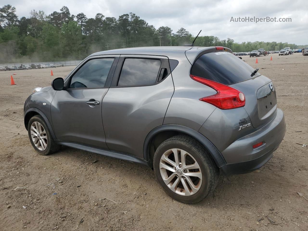 2014 Nissan Juke S Серый vin: JN8AF5MR3ET354677