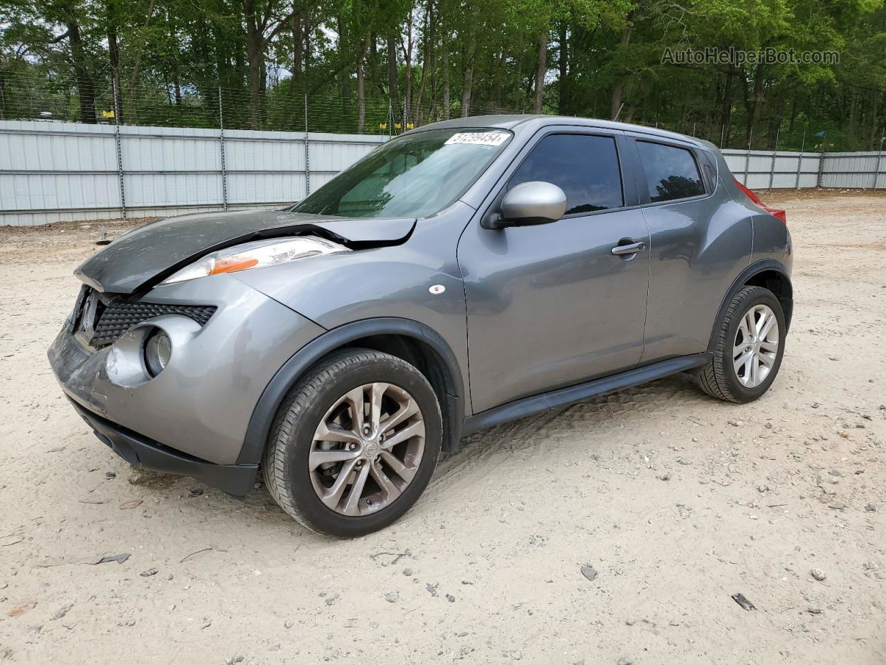 2014 Nissan Juke S Gray vin: JN8AF5MR3ET357921