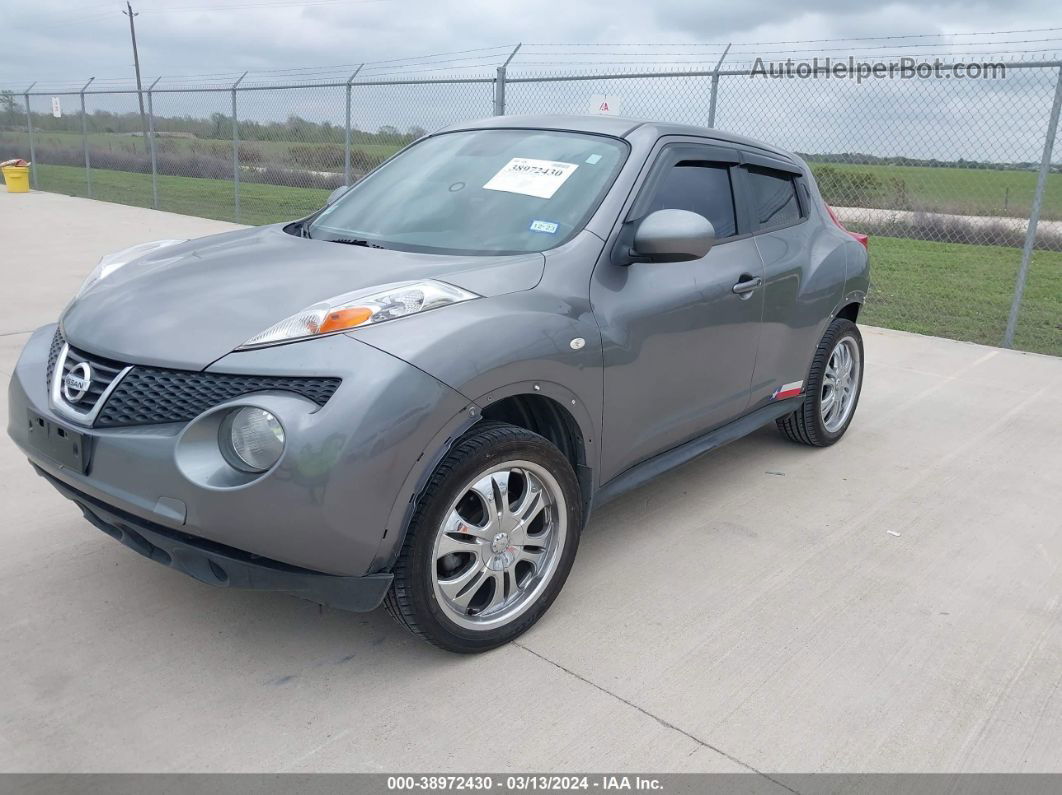 2014 Nissan Juke Sv Gray vin: JN8AF5MR3ET362004