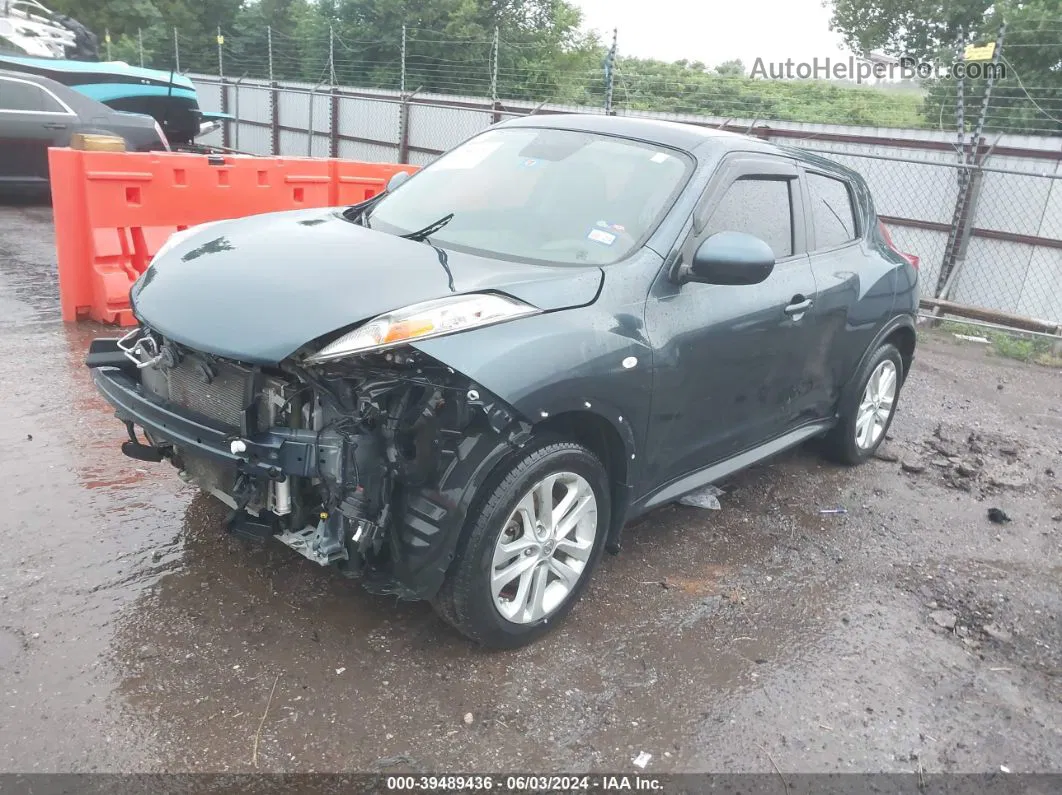 2014 Nissan Juke Sv Blue vin: JN8AF5MR3ET454682