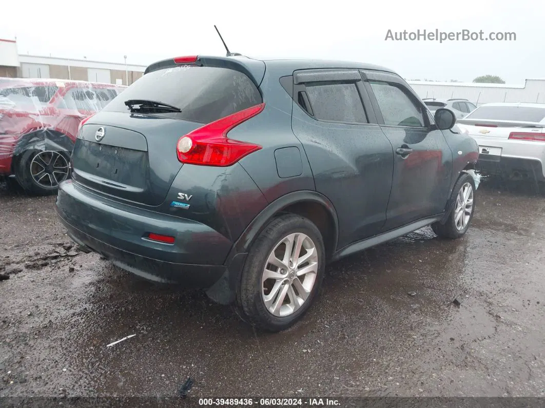 2014 Nissan Juke Sv Blue vin: JN8AF5MR3ET454682