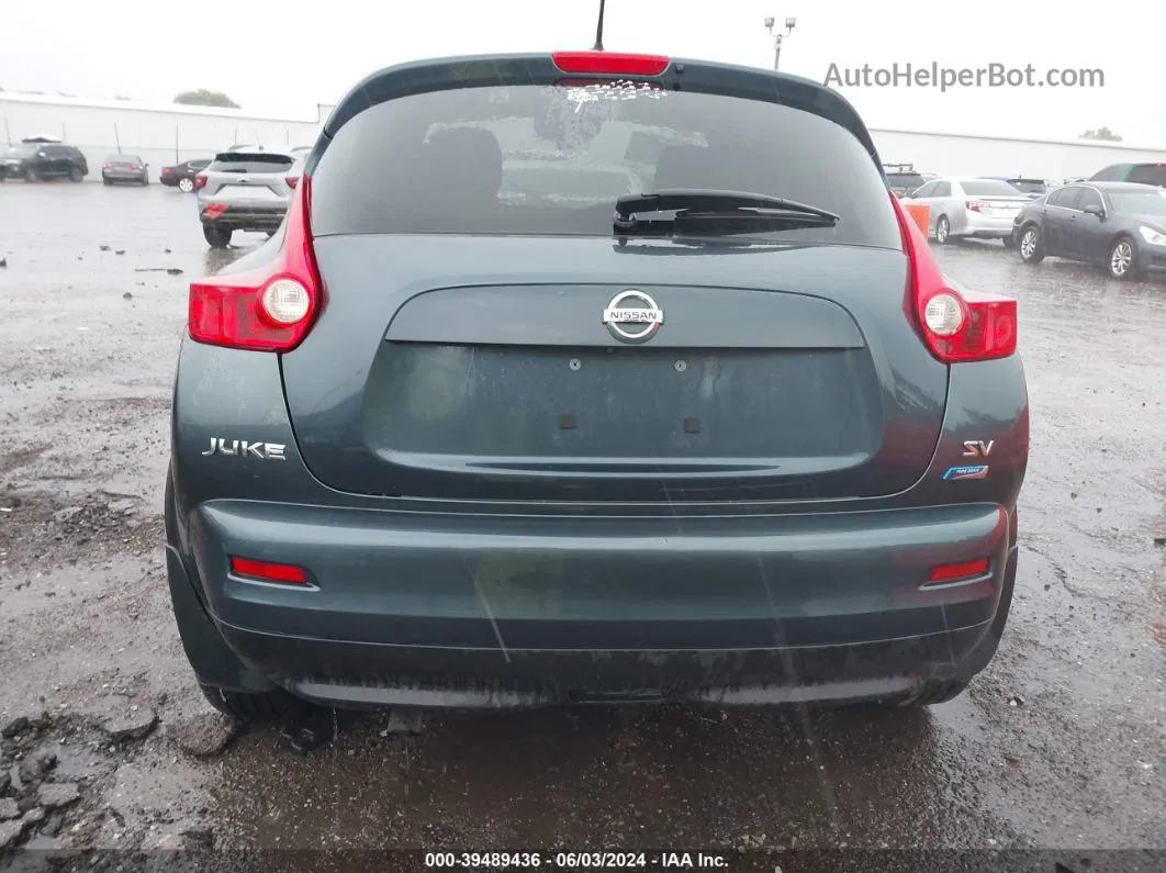 2014 Nissan Juke Sv Blue vin: JN8AF5MR3ET454682