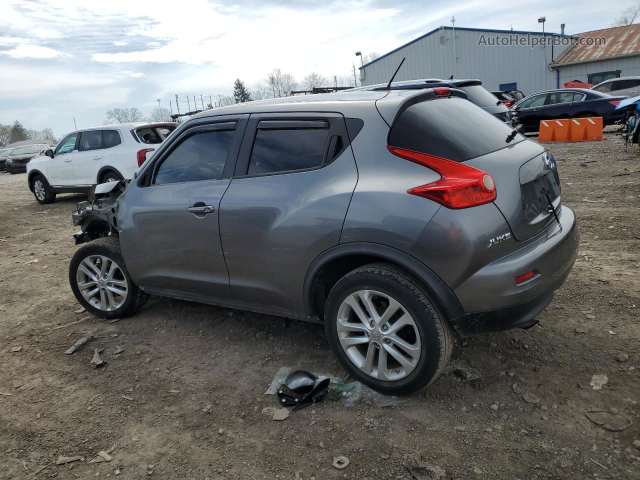 2014 Nissan Juke S Gray vin: JN8AF5MR4ET355157