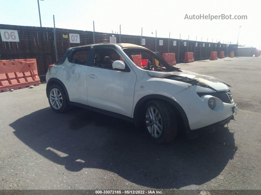 2013 Nissan Juke Sl White vin: JN8AF5MR5Dt219232