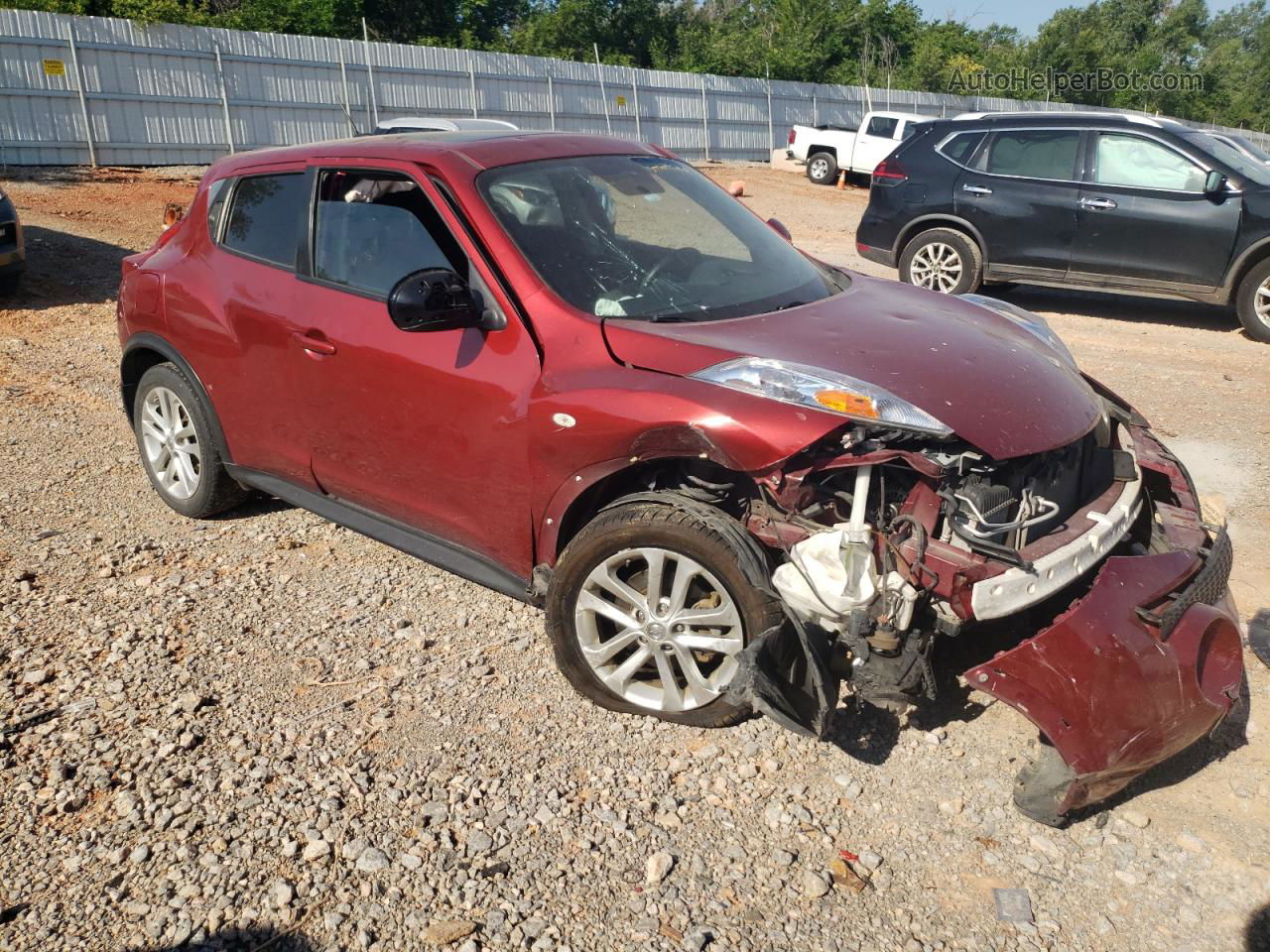 2014 Nissan Juke S Orange vin: JN8AF5MR5ET350551