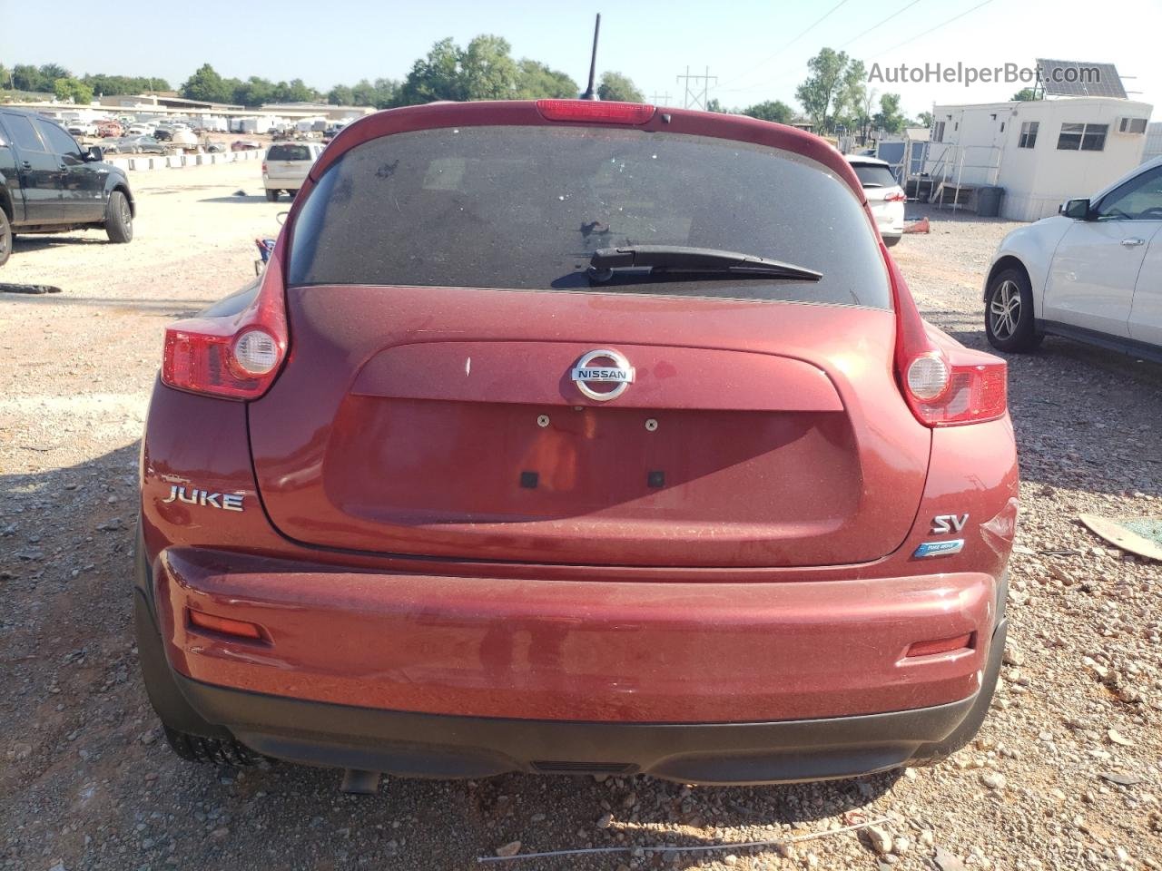 2014 Nissan Juke S Orange vin: JN8AF5MR5ET350551