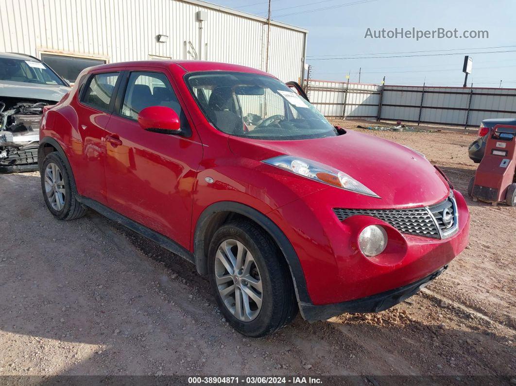 2014 Nissan Juke S Red vin: JN8AF5MR5ET351747