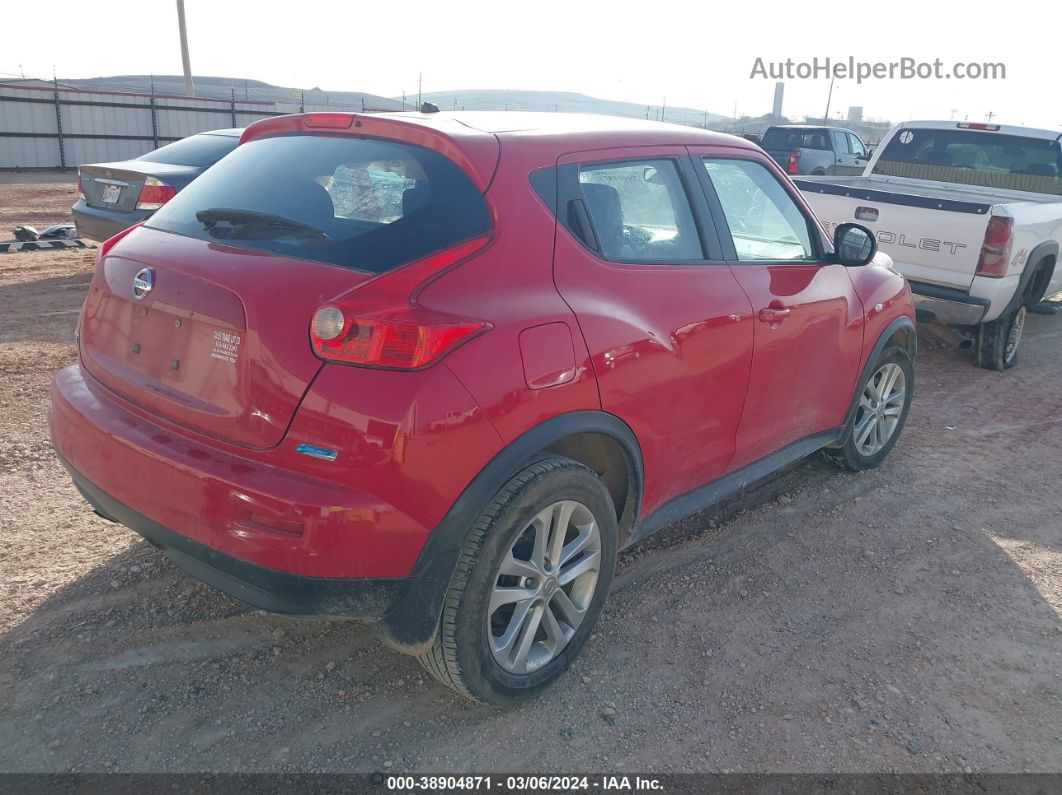 2014 Nissan Juke S Red vin: JN8AF5MR5ET351747