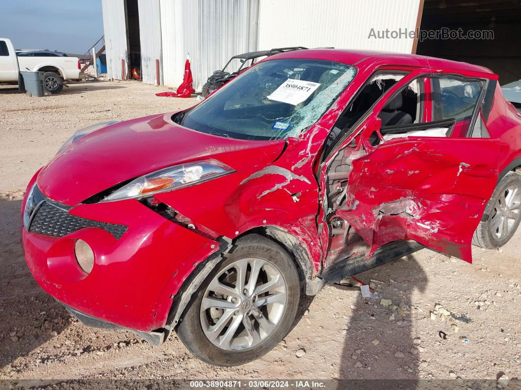 2014 Nissan Juke S Red vin: JN8AF5MR5ET351747