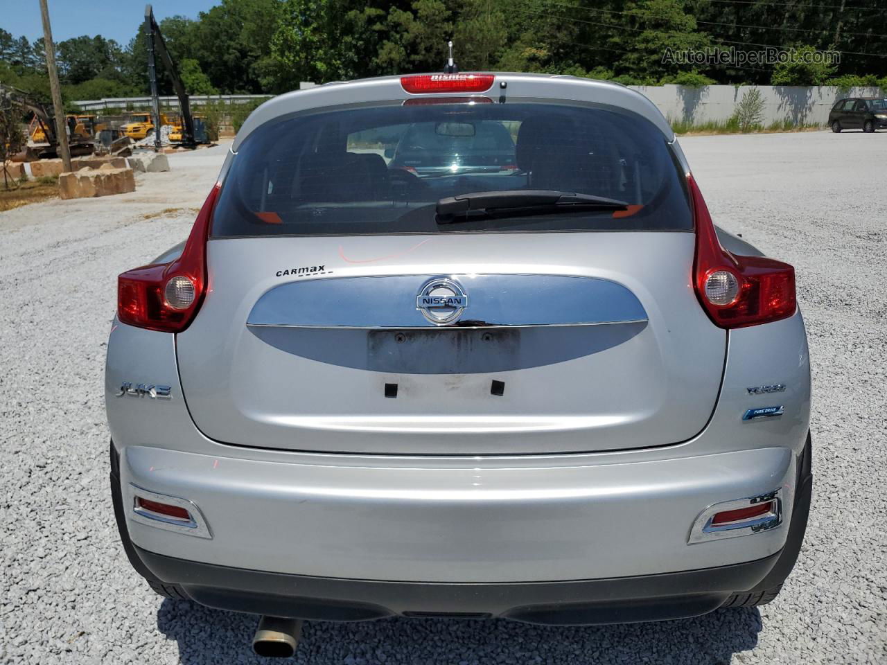 2014 Nissan Juke S Silver vin: JN8AF5MR5ET353143