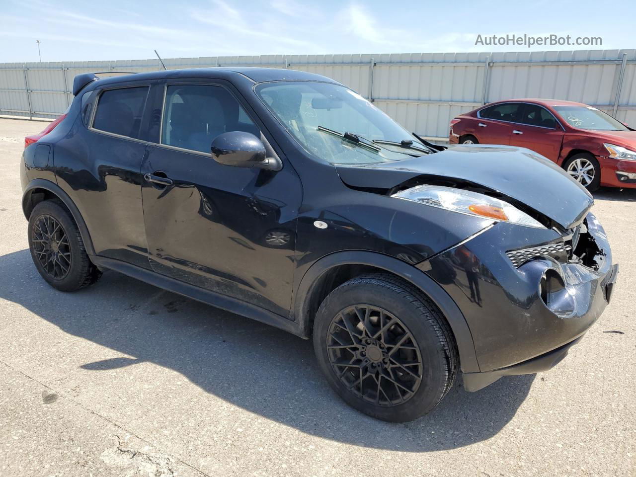 2014 Nissan Juke S Black vin: JN8AF5MR5ET355846