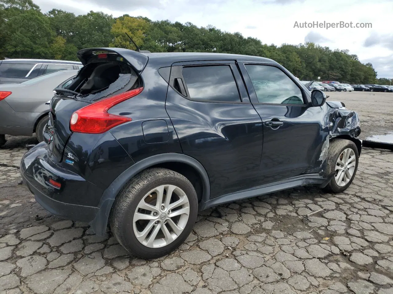 2014 Nissan Juke S Black vin: JN8AF5MR6ET356732